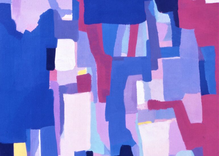 Kompozisyon I, Tuval üzeri yağlıboya, 125x100 cm, 1992