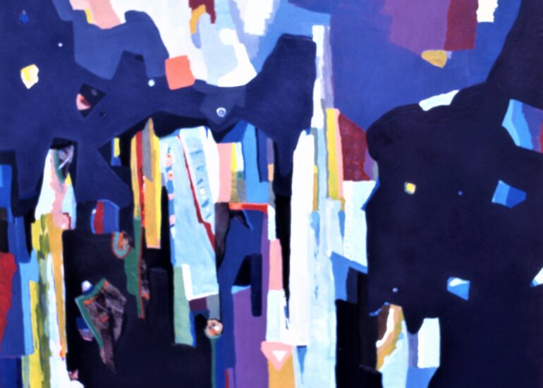 Evrenin Oluşumu II, Tuval üzeri yağlıboya, 175x200 cm, 1993